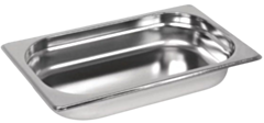1 x One Third Size Stainless Steel Gastronorm Container 40mm