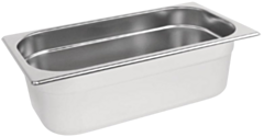 1 x One Third Size Stainless Steel Gastronorm Container 150mm