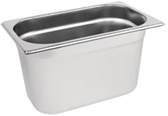 1 x One Fourth Size Stainless Steel Gastronorm Container 150mm