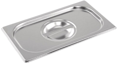 1 x One Fourth Size Stainless Steel Gastronorm Container Lid
