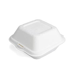 50 x 5" Bagasse Burger Box
