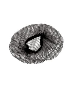 100 x Black Hairnets In A Bag