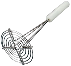 1 x Round Potato Masher Stainless Steel