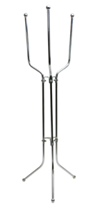 1 x Folding Wine/Champagne Bucket Stand Stainless Steel