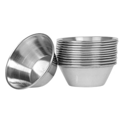 24 x Stainless Steel Ramekin 6oz