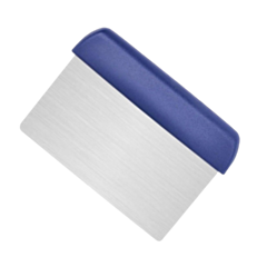 1 x Dough Scraper Blue Handle