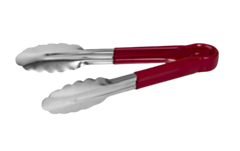 1 x Red Tong 9"