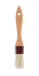 1 x Pastry Brush With Wooden Handle 1"