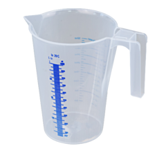 1 x 1 Litre Polypropylene Measuring Jug