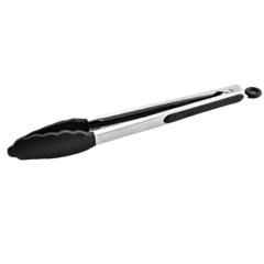 1 x Black Silicone tong 9"