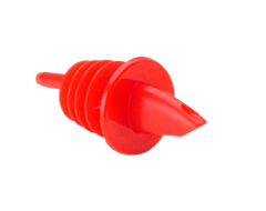 6 x Red Economy Pourer