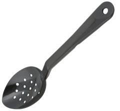 1 x Perforated Spoon Black