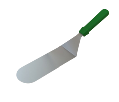 1 x Green Handle Solid Turner