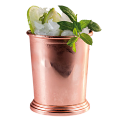 1 x Stainless Steel Copper look Julep Barrel Mug