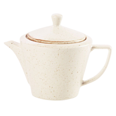 6 x Oatmeal Conic Tea Pot 50cl - 18oz