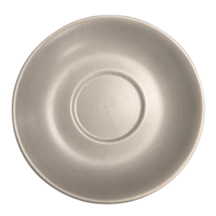 6 x Saucer for Large Cappuccino Cup Stone 15cm