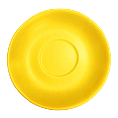 6 x Saucer for Large Cappuccino Cup Maize 15cm 