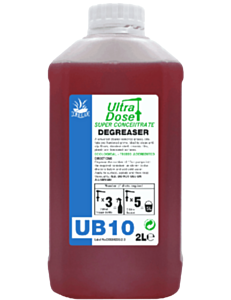 4 x 2Ltr Clover UB10 Degreaser
