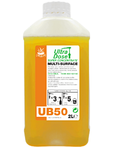 4 x 2Ltr Clover UB50 Multi Surface Cleaner