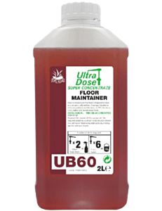 4 x 2ltr Clover UB60 Floor Maintainer 