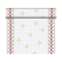 4 x Tradition Dunicel Christmas Table Runner 0.4x24m