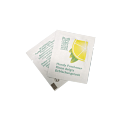1000 x Small Moist Hand Lemon Wipes
