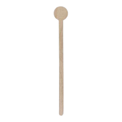250 x 180mm Wooden Disc/Cocktail Stirrer