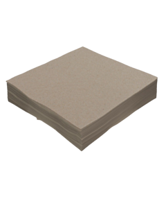 2000 x 33 x 33cm Recyclable Kraft Paper Napkin -2 ply