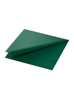 2000 x 33x33cm Dark Green Tissue Paper Napkin 2ply Compostable