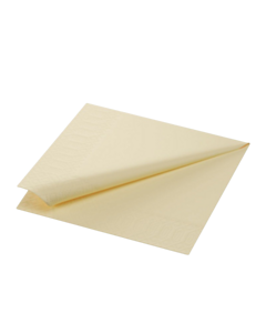 2000 x 33 x 33cm Cream Tissue Paper Napkin 2ply Compostable