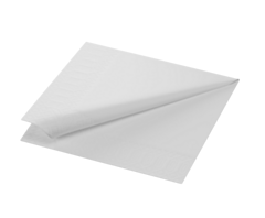 2000 x White Tissue Paper Napkin 2ply Compostable 33 x 33cm