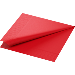 100 x 40 x 40cm Red Tissue Paper Napkin 3ply Compostable
