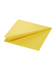 1000 x 40cm 3Ply Tissue Paper Napkin Yellow