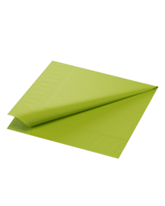 2000 x 33 x 33cm Kiwi Green Tissue Paper Napkin 2ply Compostable