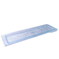 25 x Half Width - GL11-2 Glass Look Platters - Half Width Gastronorm Recyclable