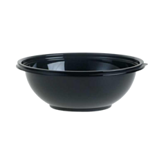 50 x 80oz Black FreshPack 80oz Bowls 