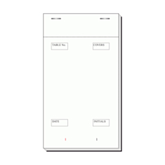 100 x 95 x 170mm Large Waiters Bar Order Pad Duplicate Carbon PAD30 