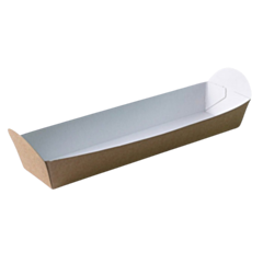 500 x Chefpac® Baguette Tray Kraft Recyclable