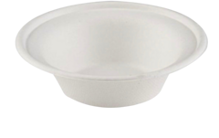 500 x Envirobee® 12oz Bagasse Round Bowls