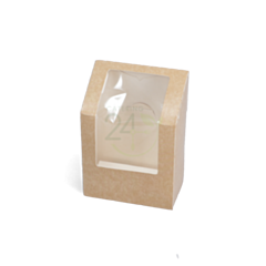 500 x Kraft Tortilla Wrapbox Recyclable