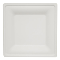 500 x Square Bagasse Plate 8"
