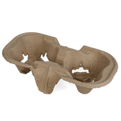 360 x Chefpac® 2 Cup Carry Tray Recyclable