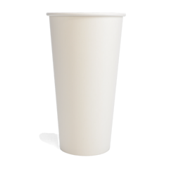1000 x Chefpac® 20oz White Single Walled Cup