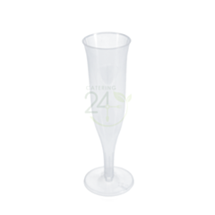 120 x Plastic Champagne Flutes Recyclable