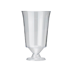 250 x 175ml Flair Plastic Wine Glasses Recyclable