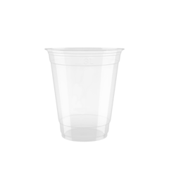 500 x Chefpac® 12oz Clear Smoothie & Milkshake 100% Recyclable Plastic Cups