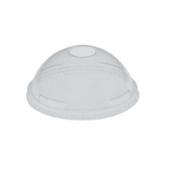 100 x Dome lid with hole 