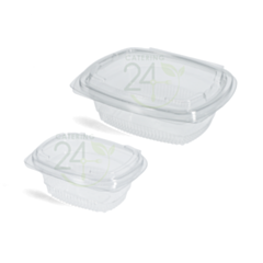 Rectangular Plastic Salad Containers
