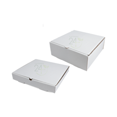 White Corrugated Cardboard Cake Boxes