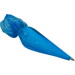 100 x 21" Plain Blue Piping Bags
